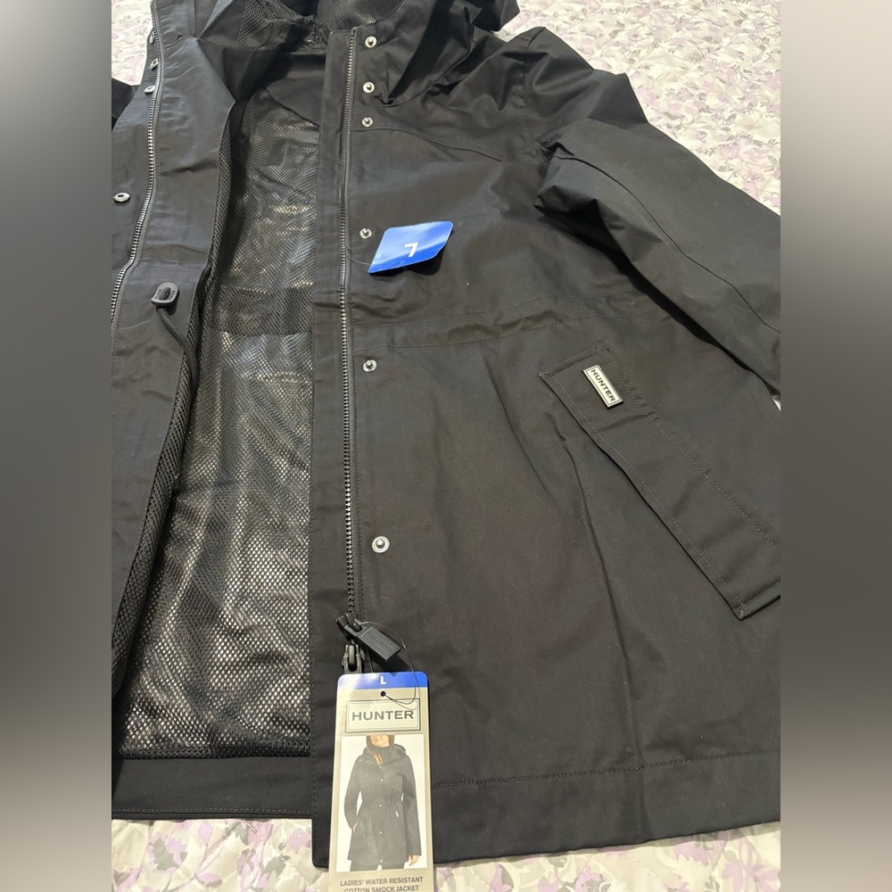 Hunter Black Utility Jacket with Hood - Picture 7 of 15